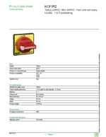 Datasheet for Schneider Electric KCF1PZ, EAN: 3389110201123