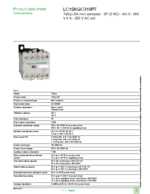 Datasheet for Schneider Electric LC1SKGC310P7, EAN: 3389110563689