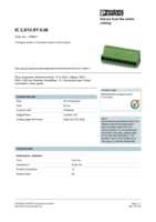 Datasheet for Phoenix Contact 1786271, EAN: 4017918042424