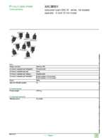 Datasheet for Schneider Electric XACB901, EAN: 3389110640687