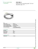 Datasheet for Schneider Electric SR2CBL01, EAN: 3389110550245