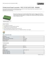 Datasheet for Phoenix Contact 1942659, EAN: 4017918883188