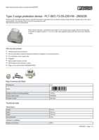 Datasheet for Phoenix Contact 2905230, EAN: 4046356939706