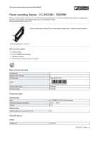Datasheet for Phoenix Contact 1852998, EAN: 4017918127220