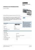 Datasheet for Phoenix Contact 2313708, EAN: 4046356514156