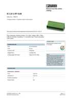 Datasheet for Phoenix Contact 1786174, EAN: 4017918042325