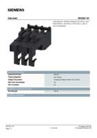 Datasheet for Siemens 3RA29212A, EAN: 4011209741003
