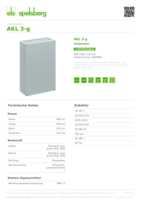 Datasheet for Spelsberg 74040301, EAN: 4013902071210 Datasheet for Spelsberg 74040301, EAN: 4013902071210