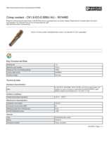 Datasheet for Phoenix Contact 1674480, EAN: 4017918135386