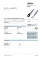 Datasheet for Phoenix Contact 1507489, EAN: 4017918900281