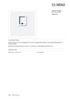 Datasheet for Siedle 200039100-00, EAN: 4015739391004