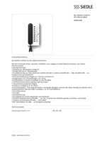 Datasheet for Siedle 200041483-00, EAN: 4015739414833