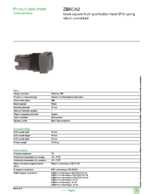 Datasheet for Schneider Electric ZB6CA2, EAN: 3389110775440