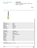 Datasheet for Schneider Electric DZ5CE002, EAN: 3389110535754 Datasheet for Schneider Electric DZ5CE002, EAN: 3389110535754