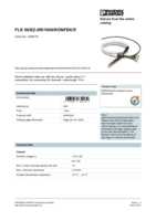 Datasheet for Phoenix Contact 2299178, EAN: 4017918832179