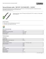 Datasheet for Phoenix Contact 1522257, EAN: 4046356021036