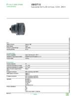 Datasheet for Schneider Electric XB5DT1S, EAN: 3389110119725