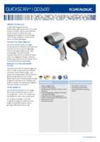 Datasheet for Datalogic STD-AUTO-QD24-WH