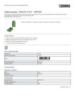 Datasheet for Phoenix Contact 1837324, EAN: 4017918111335