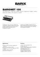 Datasheet for Barix 2003.9014