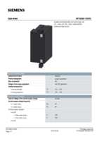 Datasheet for Siemens 3RT29261CD00, EAN: 4011209779389