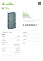 Datasheet for Spelsberg 74790401, EAN: 4013902885121