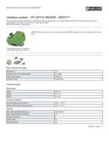 Datasheet for Phoenix Contact 2903777, EAN: 4046356796521
