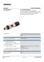 Datasheet for Siemens 6GK19010DB206AA8, EAN: 4019169852340