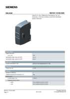 Datasheet for Siemens 6ES72411CH320XB0, EAN: 6940408102101