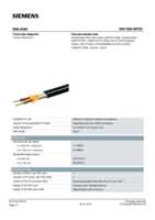 Datasheet for Siemens 6XV18205BT20, EAN: 4019169400985