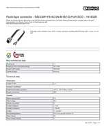 Datasheet for Phoenix Contact 1419328, EAN: 4046356533294