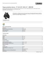 Datasheet for Phoenix Contact 2800786, EAN: 4046356645225
