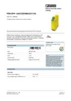 Datasheet for Phoenix Contact 2900526, EAN: 4046356515665