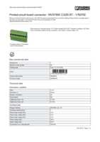 Datasheet for Phoenix Contact 1792702, EAN: 4017918045135