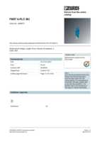 Datasheet for Phoenix Contact 2966812, EAN: 4017918130633