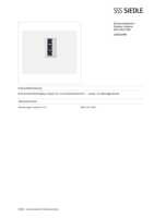 Datasheet for Siedle 200023940-00, EAN: 4015739239405