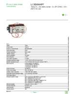 Datasheet for Schneider Electric LC3D090AP7, EAN: 3389110545586