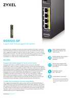 Datasheet for Zyxel RGS100-5P-ZZ0101F, EAN: 4718937592036