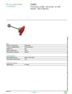 Datasheet for Schneider Electric 31053, EAN: 3303430310532 Datasheet for Schneider Electric 31053, EAN: 3303430310532