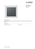 Datasheet for Siedle 200038977-00, EAN: 4015739389773