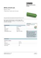 Datasheet for Phoenix Contact 1757174, EAN: 4017918029708