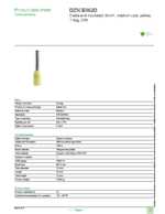 Datasheet for Schneider Electric DZ5CE062D, EAN: 3389110211436 Datasheet for Schneider Electric DZ5CE062D, EAN: 3389110211436