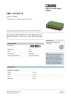 Datasheet for Phoenix Contact 1952351, EAN: 4017918942946