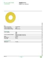Datasheet for Schneider Electric ZB2BY9101, EAN: 3389110615265