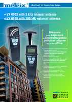 Datasheet for Chauvin Arnoux VX0100, EAN: 3760171416549