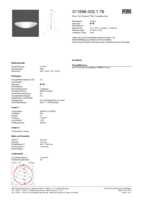 Datasheet for RZB 311696.002.1.76, EAN: 4051859034810