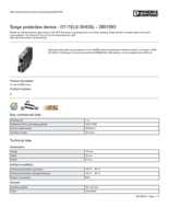 Datasheet for Phoenix Contact 2801593, EAN: 4046356868457