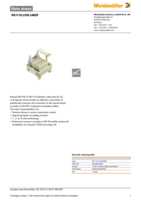 Datasheet for Weidmüller 8428870000, EAN: 4008190030582