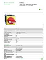 Datasheet for Schneider Electric VCF02, EAN: 3389110448870