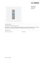 Datasheet for Siedle 200017982-00, EAN: 4015739179824